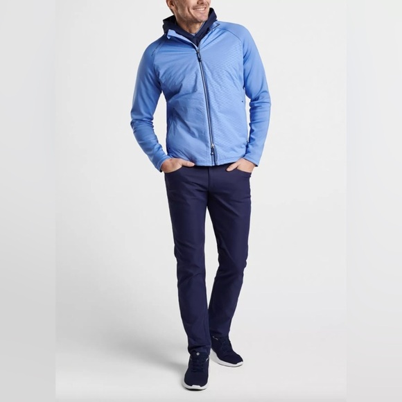 Peter Millar Crown Sport Merge Elite Hybrid Jacket XXL Blue wind water resistant - Picture 1 of 15